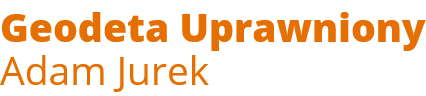 Adam Jurek Geodeta uprawniony logo